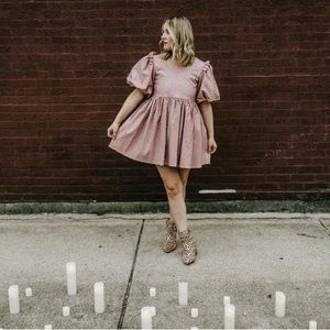 NWT Sister Jane Faux Leather + Rhinestone Mini